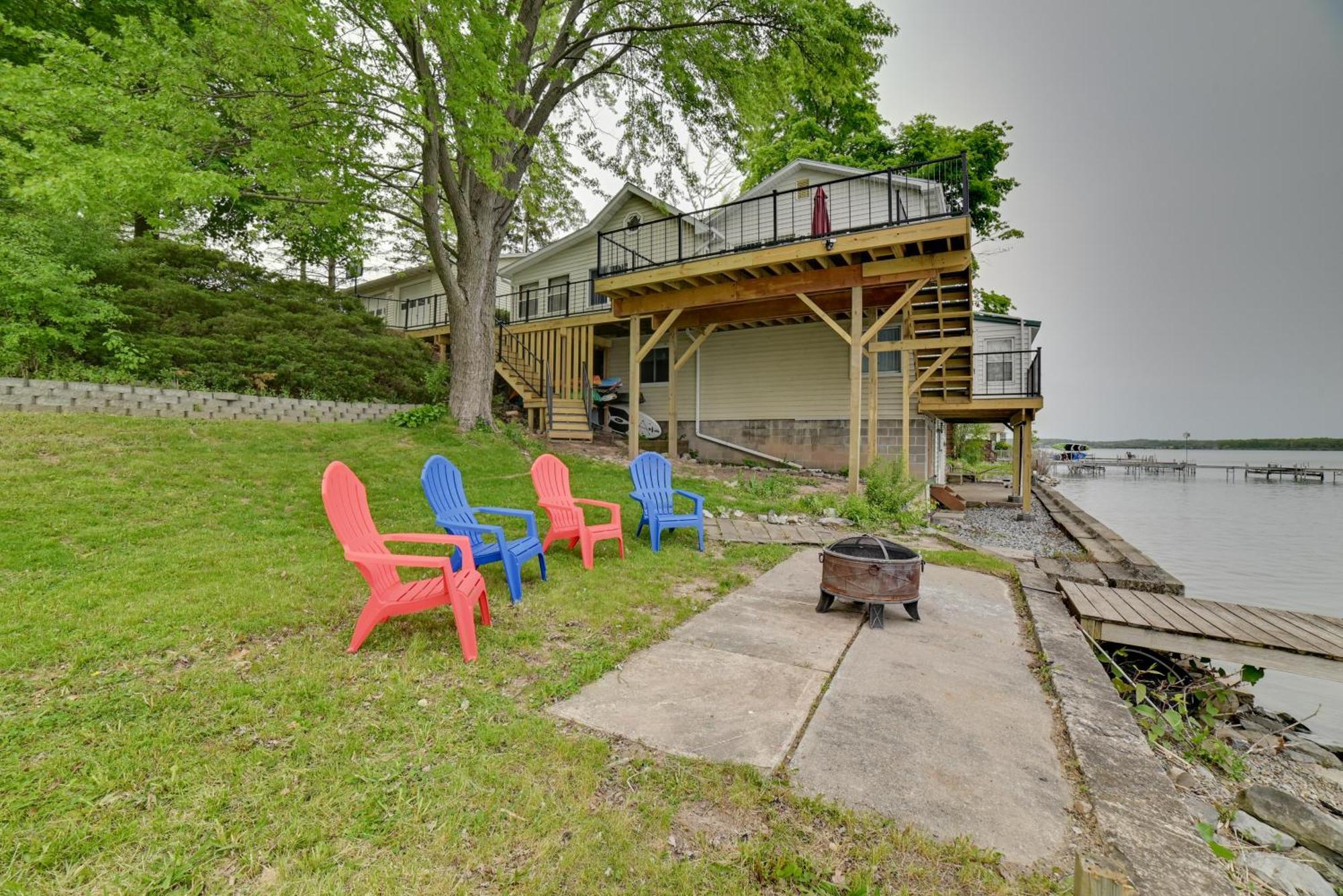 Cayuga Lake Retreat In Seneca Falls With Dock! Dış mekan fotoğraf
